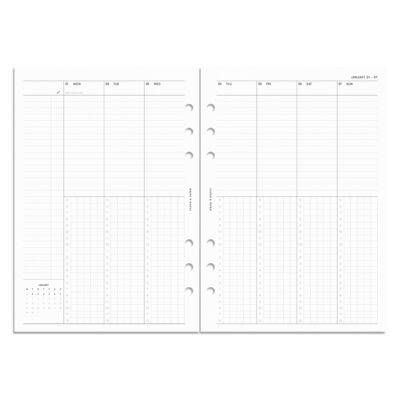 2024 Dated Planner Inserts | Weekly Schedule