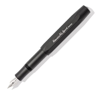 Kaweco AL Sport Fountain Pen | Black | Extra Fine Nib